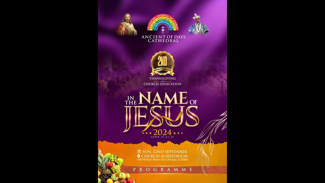 'In The Name of Jesus' - CCC AOD 2024 Harvest
