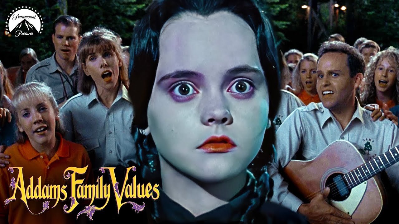 Wednesday Escapes Summer Camp (Full Scene) | Addams Family Values | Paramount Movies