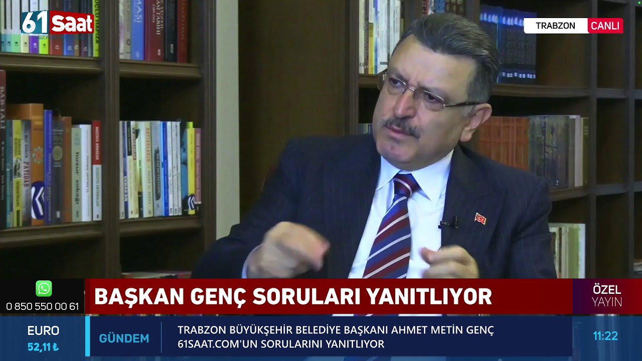 Başkan Ahmet Metin Genç soruları yanıtlıyor