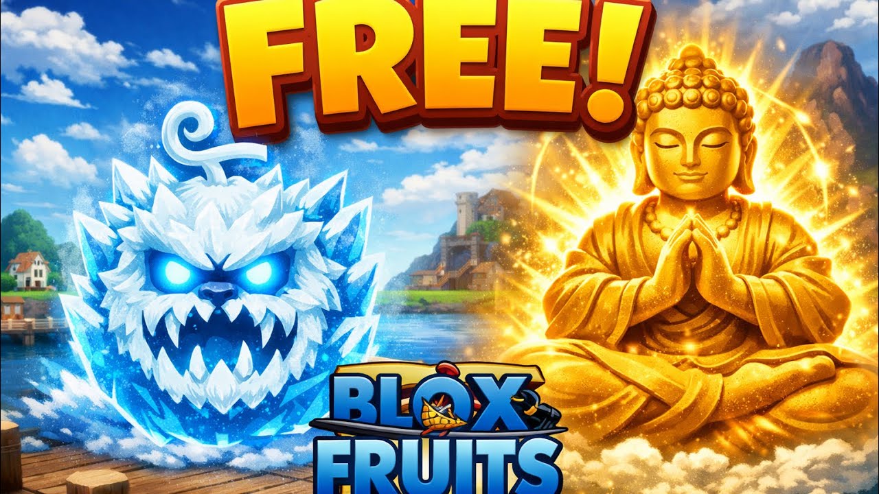 Giving a new subscriber yeti and Buddha on his birthday GG#bloxfruits #roblox #videos #fypシ 