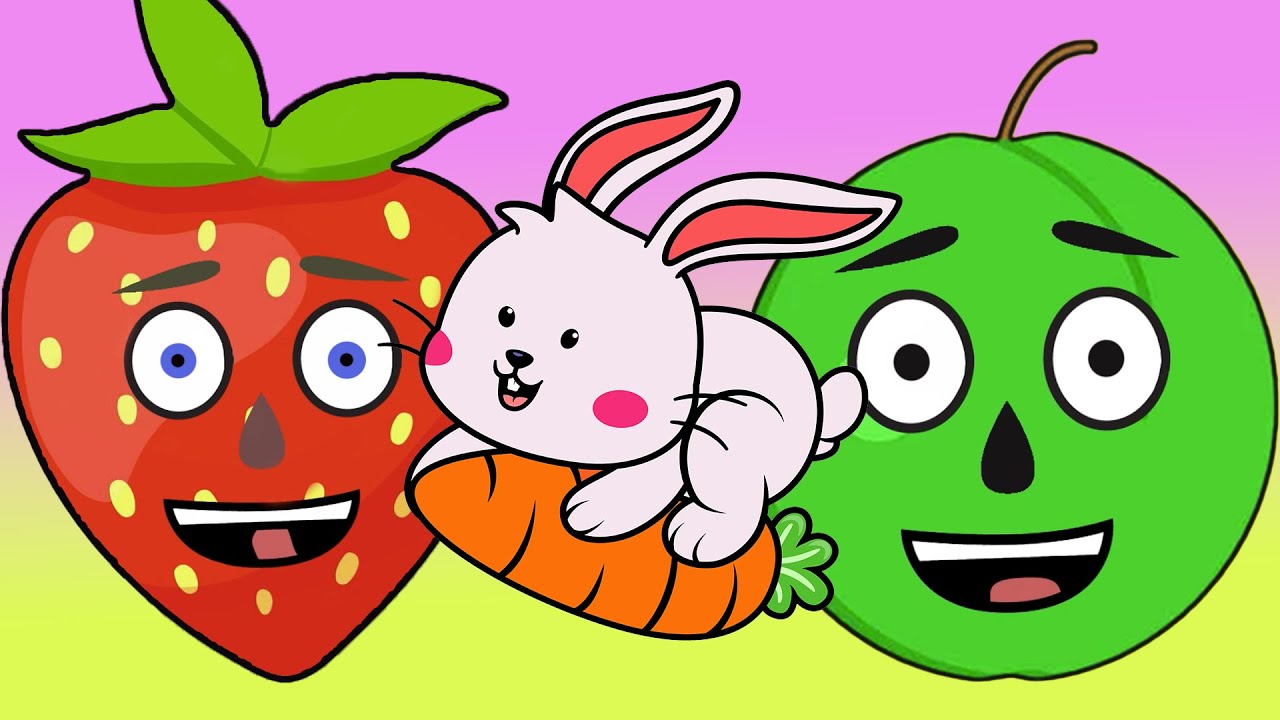 Patates Adam - Çilek Adam - Karpuz Adam Şip Şap Şop - Parmak Ailesi En Sevilen Çocuk Bebek Şarkıları