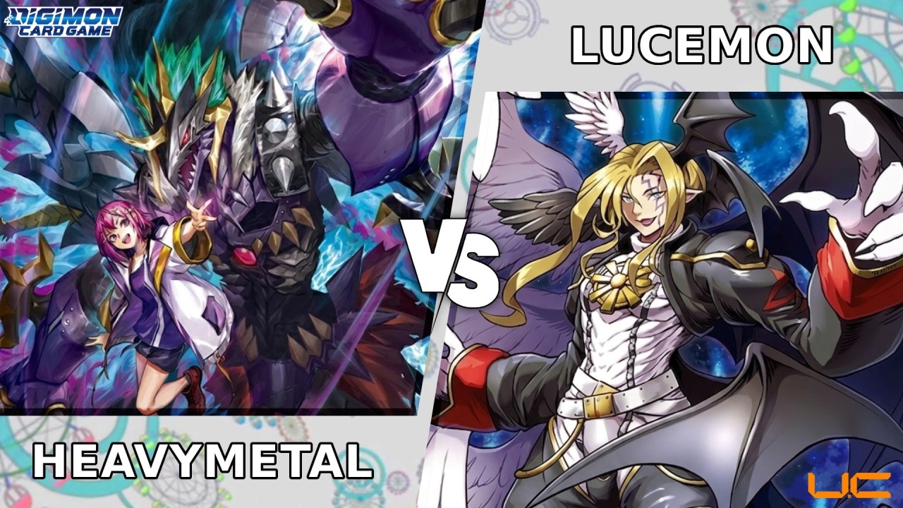 POV: HeavyMetaldramon vs Lucemon | EX11 Format | Digimon TCG