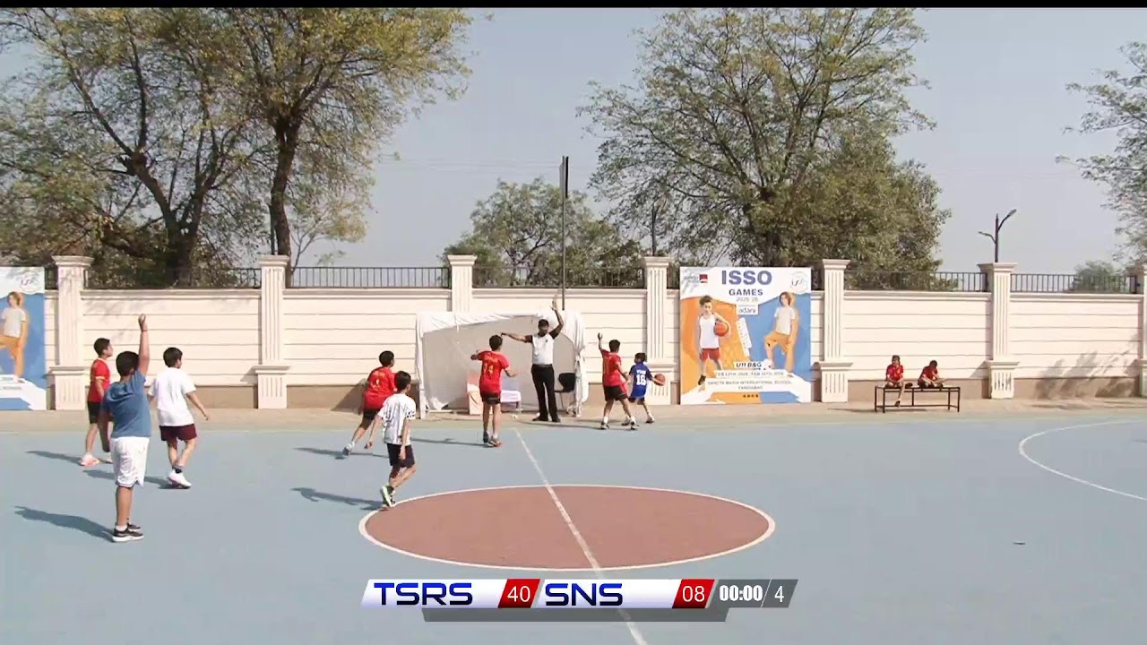 Semifinal -TSRS vs SHIV NADAR || ISSO U-11 NORTH REGION BASKETBALL BOYS & GIRLS CHAMPIONSHIP 2025-26
