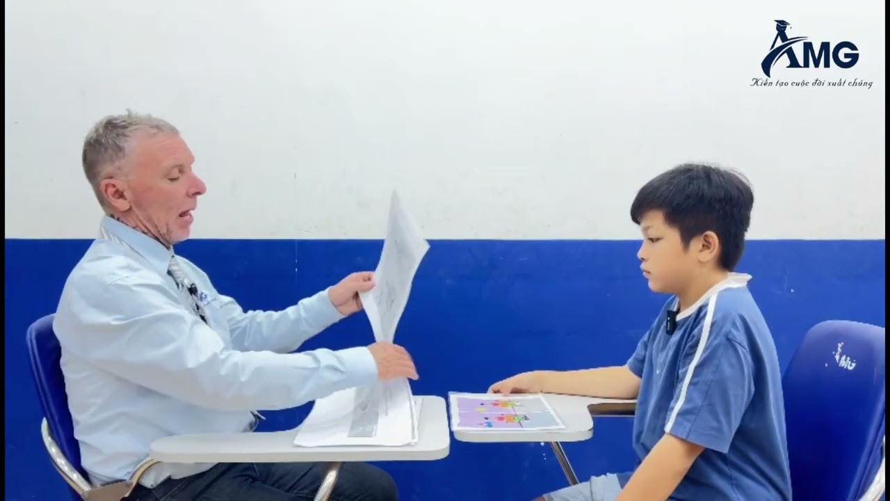 LE NHAT HUY - PETER/SpeakingTest With Mr. JOHN/MID.C2/AMK3G - AMG Phước Thái