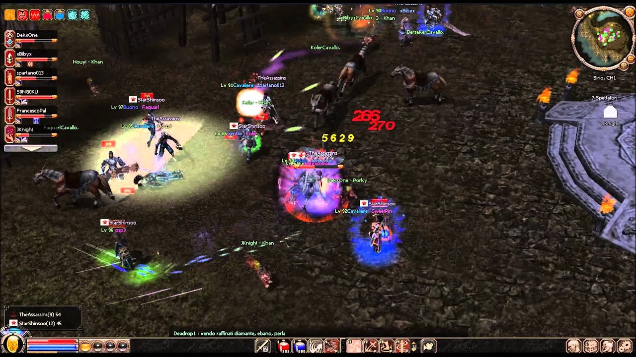 Metin2 DexkOne TheAssassins vs StarShinsoo