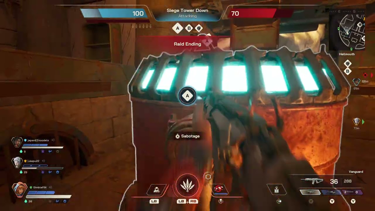 Highguard  - Raid match on map Vesper City [Xbox Series X, 4K@60 FPS]