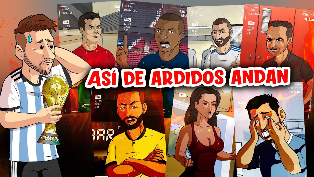 Así reaccionaron los cracks al campeonato de Messi y Argentina ¡Ay ARDOR!