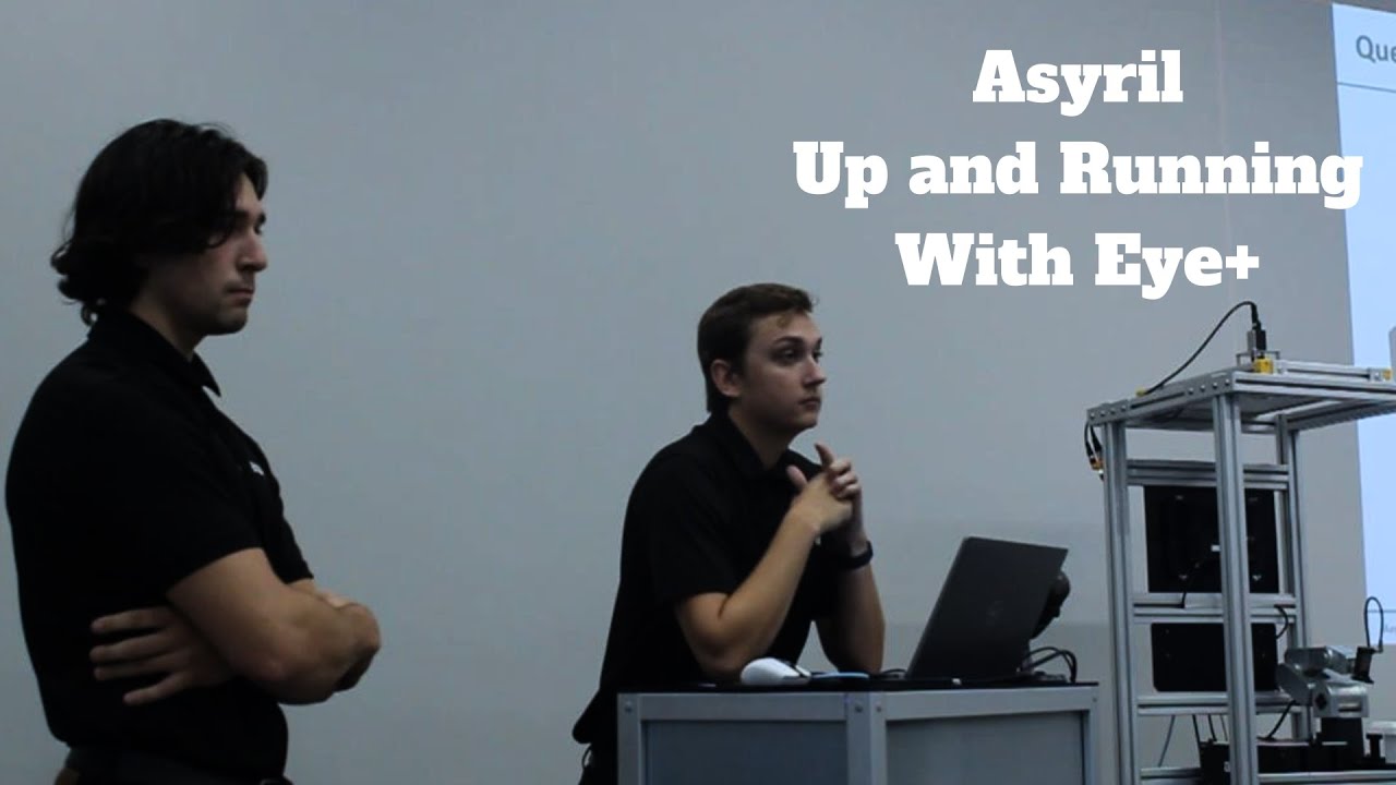 Asyril Up and Running with the Eye Plus - Live at Mechatronic Solutions