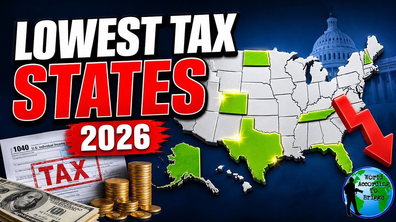 10 Lowest Taxed States In 2026.