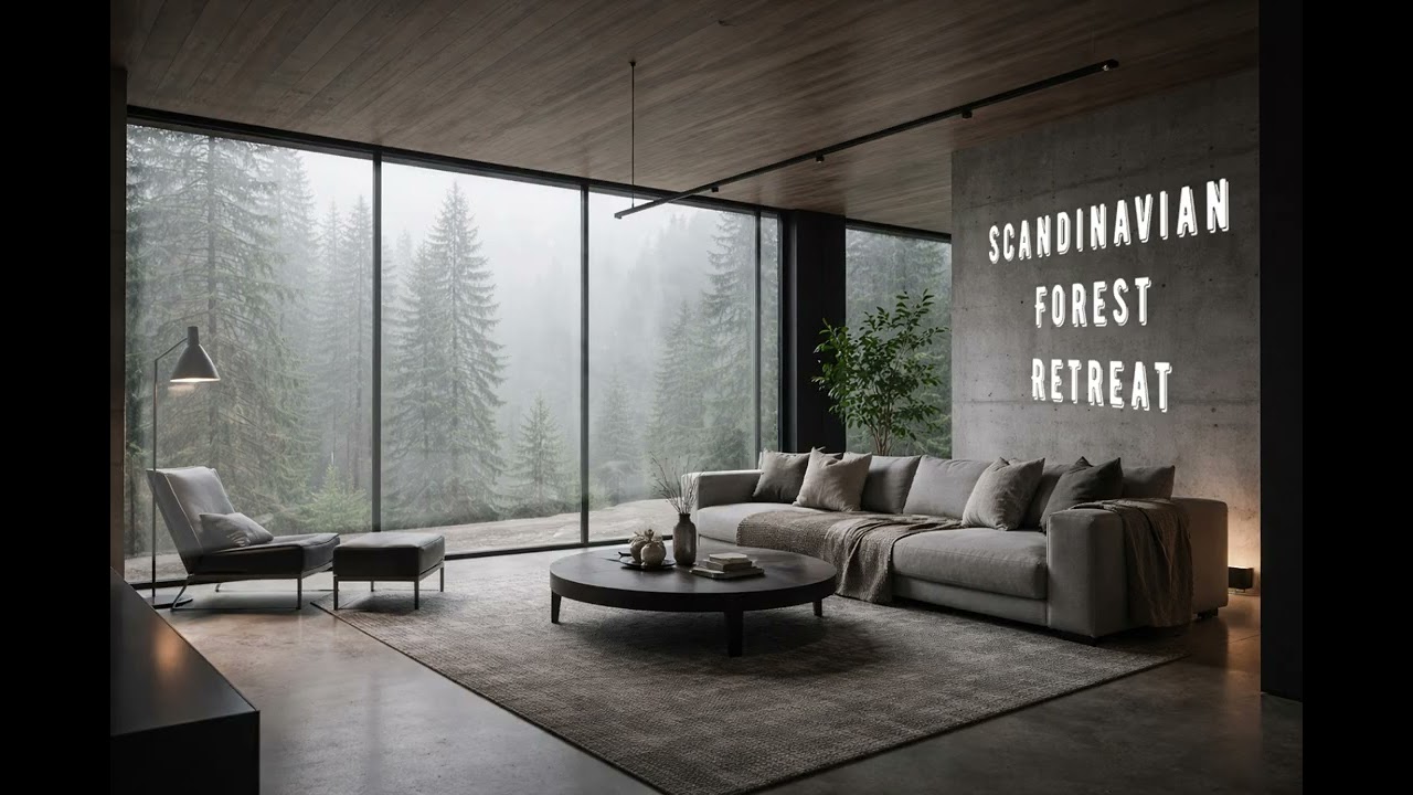 Calm Relaxing Music for Deep Sleep & Focus | Scandinavian Forest Ambience 🌲
