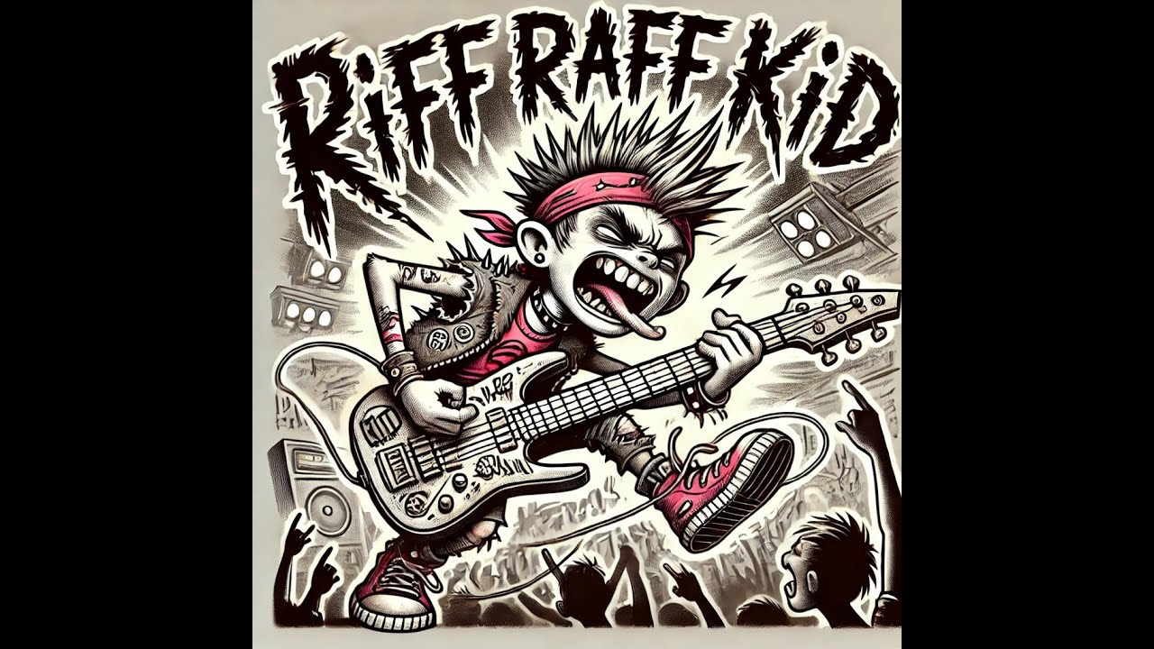 🎸Riff Raff Kid- Play-Along with Tabs | Learn & Jam Along! | Download Tabs and Guitar Pro