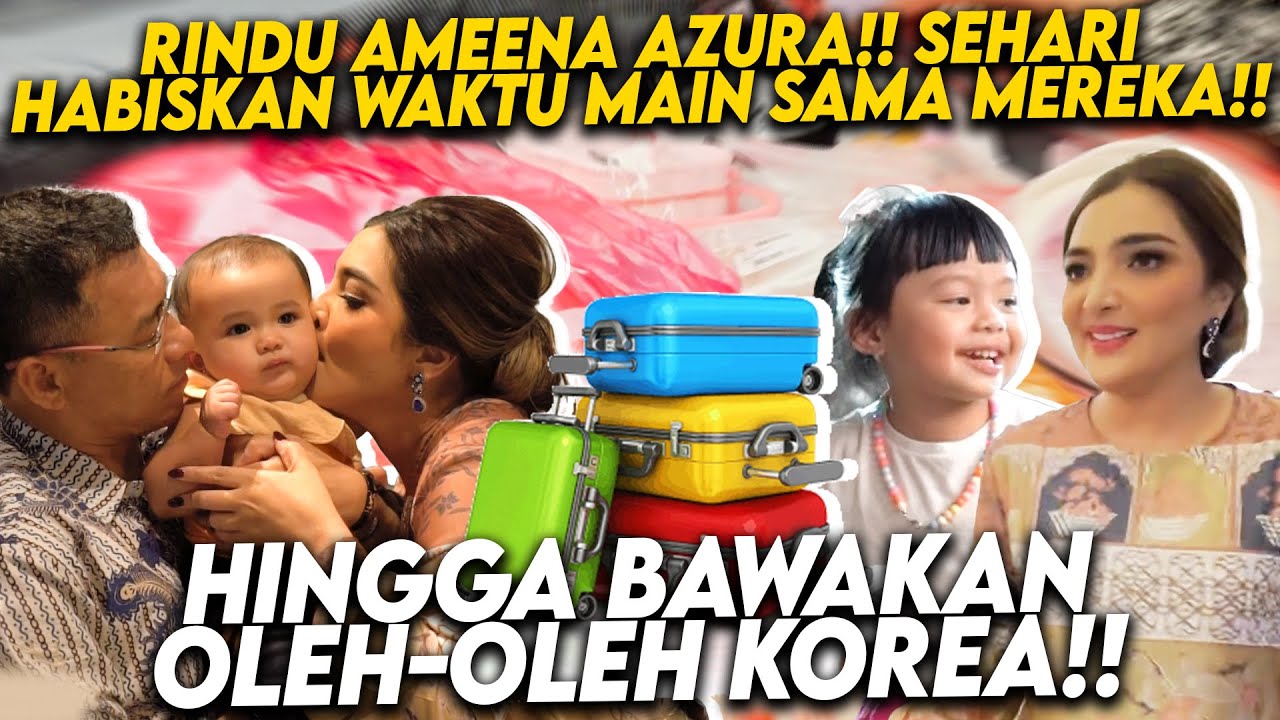 GEMASNYA AMEENA AZURA NEMPEL SAMA GENDDA DAN KAKEK!! HINGGA IKUT MAKAN DUREN BARENG ANANG ASHANTY!!