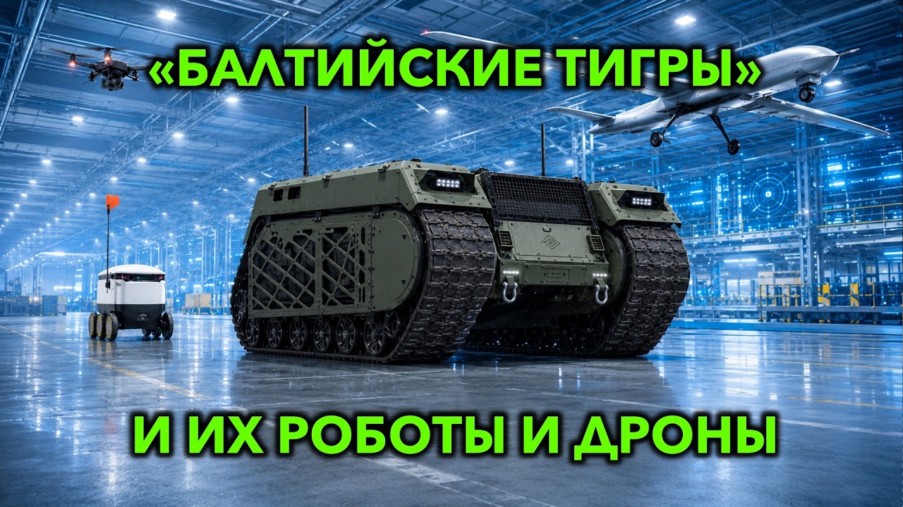 Отрасли будущего Балтии. Часть 1: Роботы и дроны