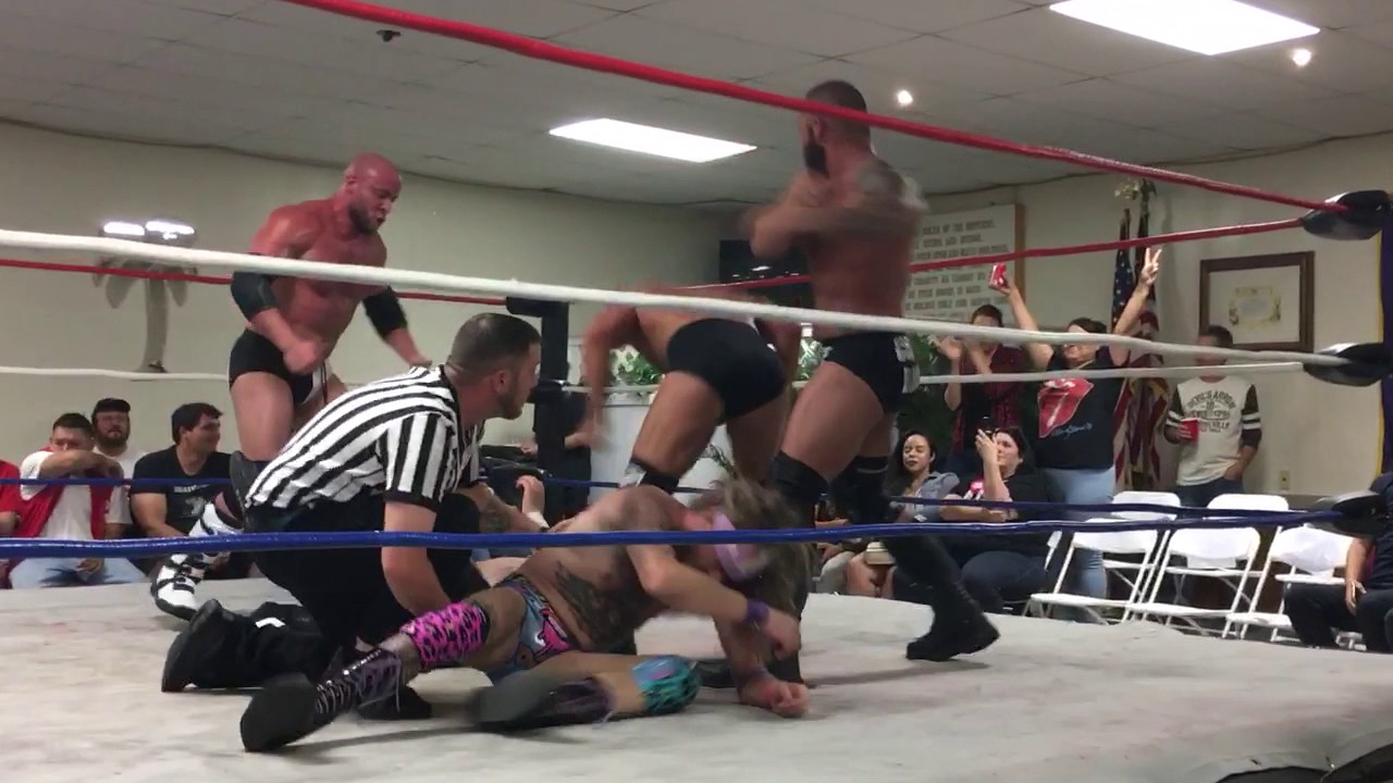 Jesse Sorensen/Drew Donovan vs Aaron Epic/Martin Stone vs Rex Bacchus/Chico Adams