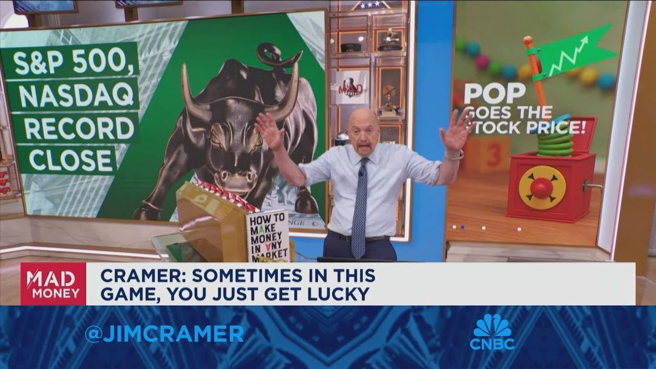 JNJ gave us a manual on how to spot a stock that can soar after earnings, says Jim Cramer