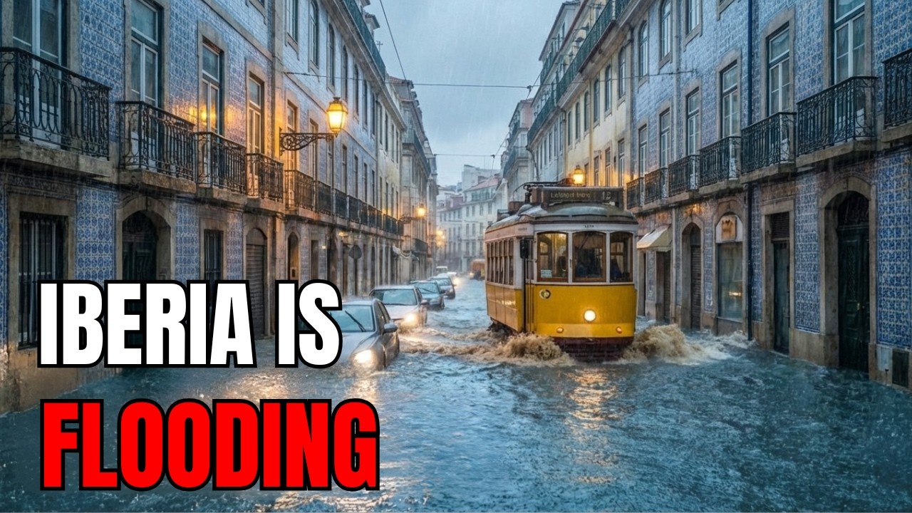 THE WATER HAD NOWHERE TO GO: How Storm Marta Turned Parts of Iberia Into Flood Zones