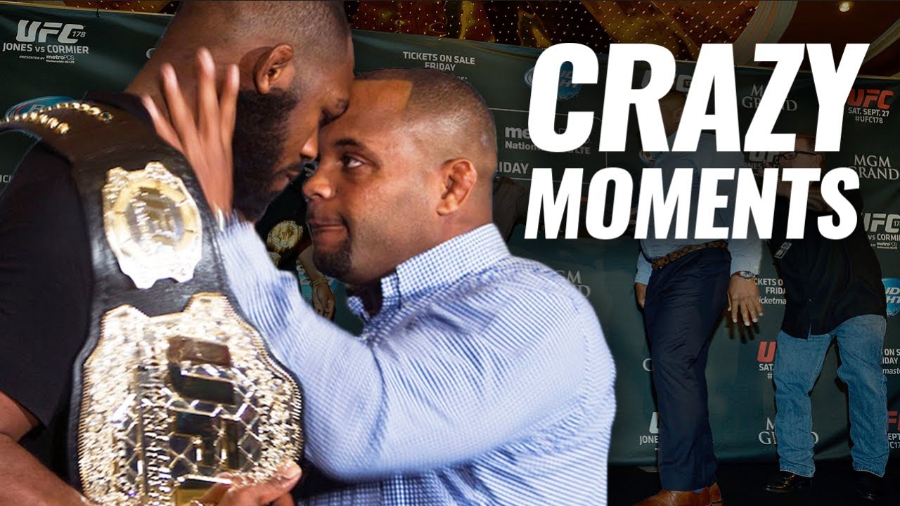 10 самых безумных моментов на пресс-конференции UFC