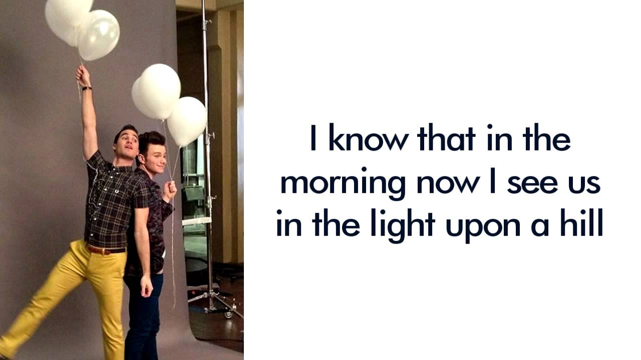 Glee - Story of My Life (Lyrics)