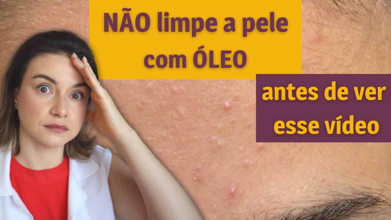Limpeza com cleansing oil ou óleo pode dar acne fúngica? | Esteticista responde