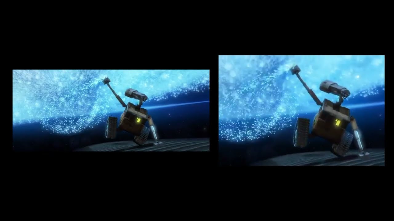 Wall-E Rocket Launch Widescreen vs Fullscreen (for @pikapizza15)