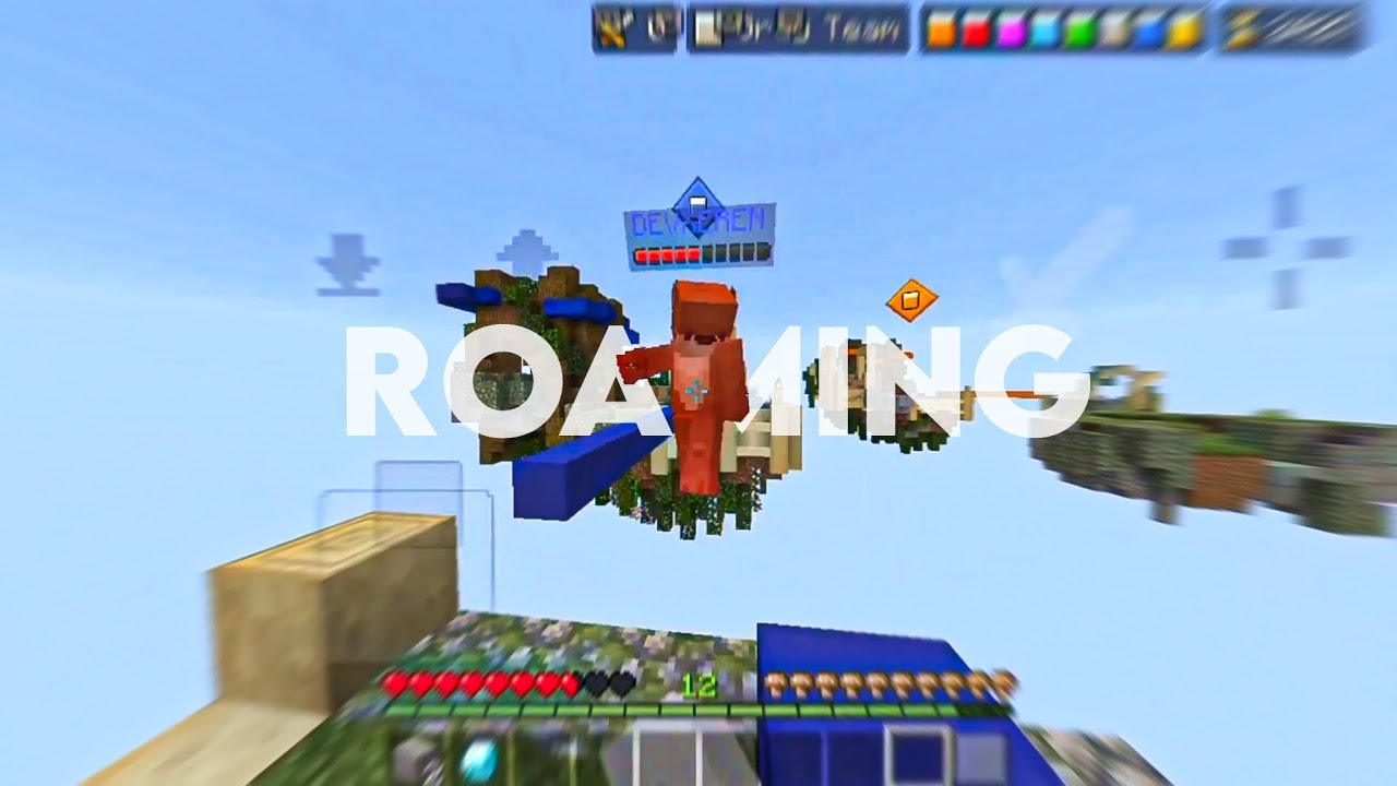 Destroying everyone in Hive bedwars 