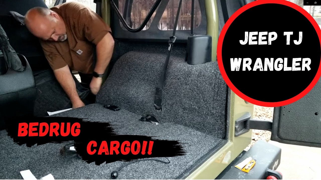 Jeep wrangler Tj BedRug Cargo Area!