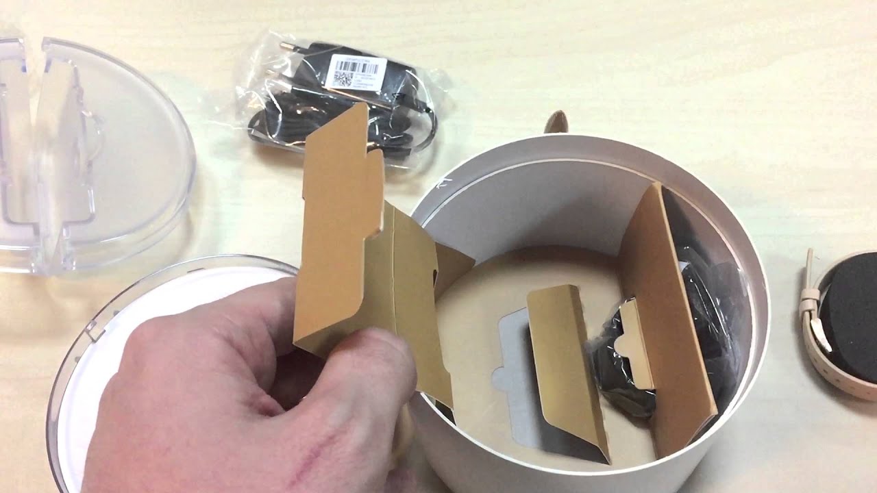 Motorola Moto 360 2 42mm GOLD - unboxing - rozpakowywanie