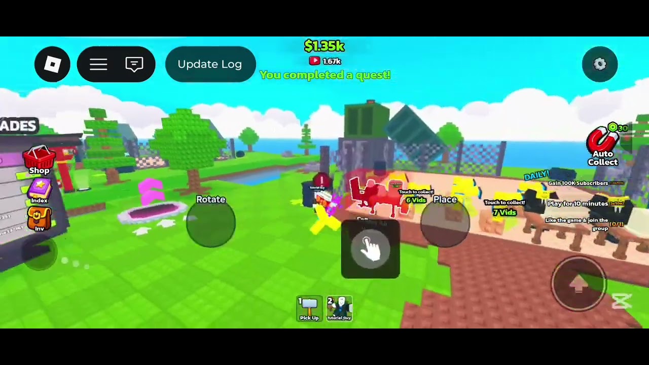 Playing Be a youtuber (part 1)