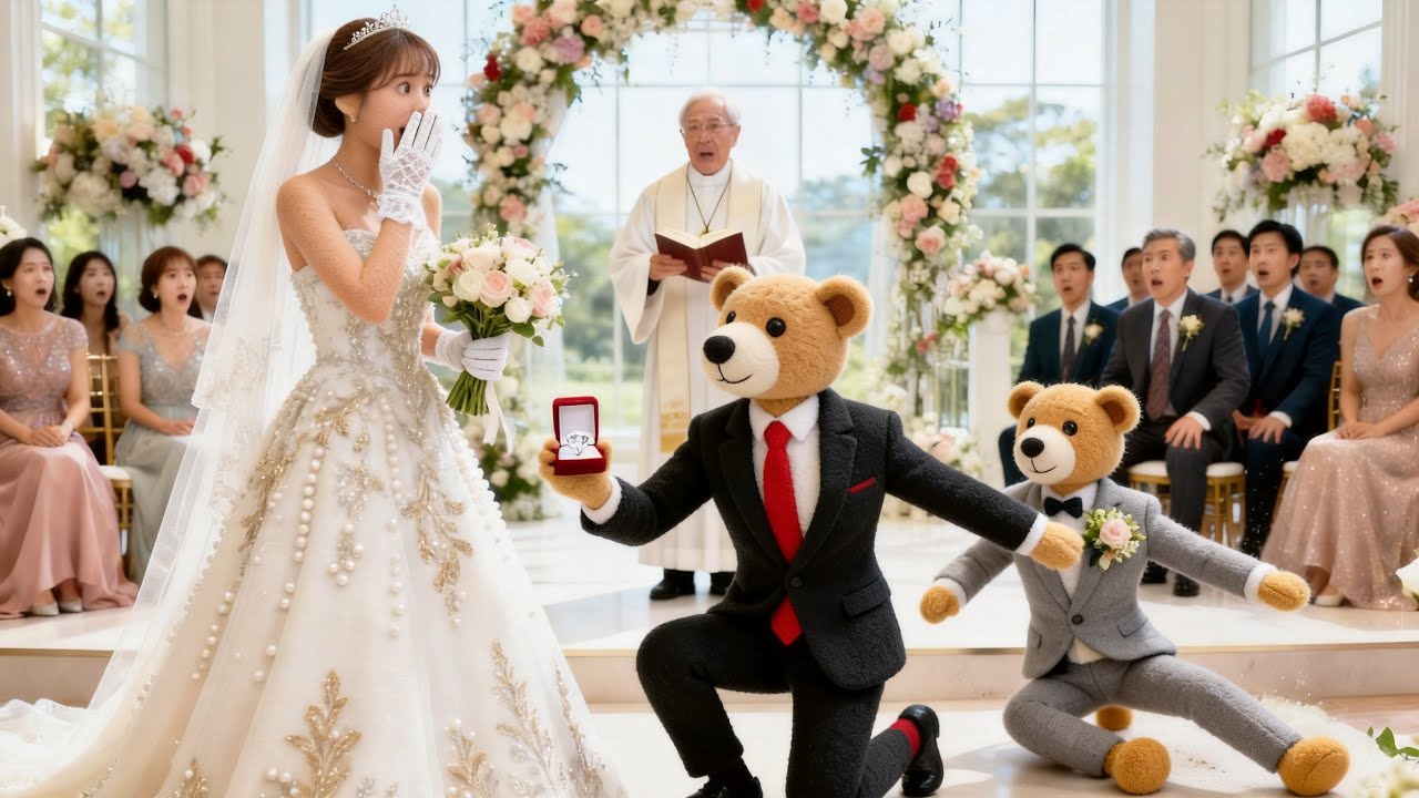 💕في الزفاف تركني الخائن، لكن خاله الـCEO اندفع للمنصة وركع لي طالباً الزواج! صدمة للجميع!
