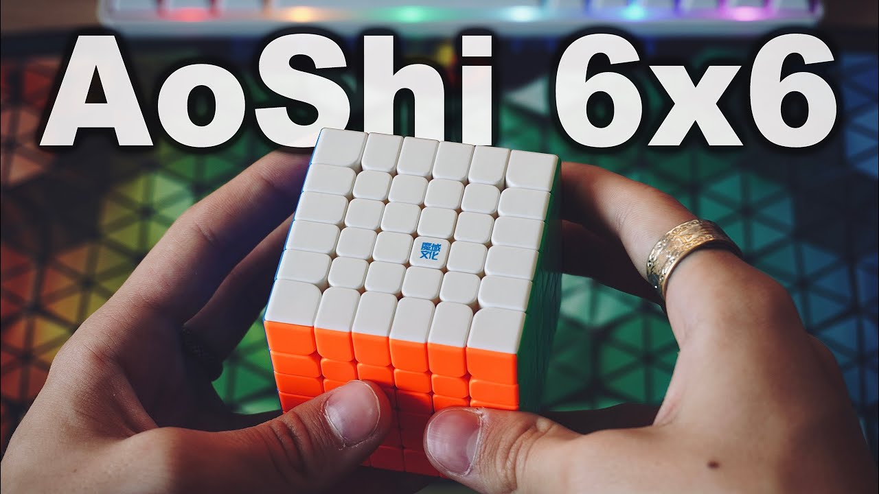 MoYu AoShi WR M 6x6 Unboxing + Solves!