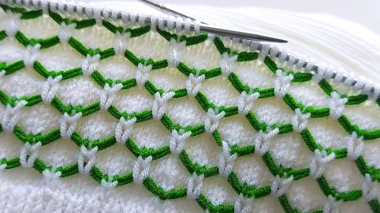  🎯Learn this eays beautiful knitting pattern quickly in minutes 