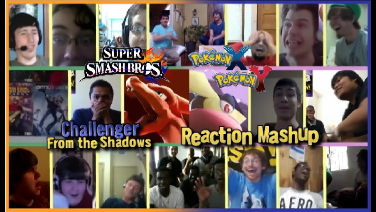 Challenger From the Shadows (Super Smash Bros. Wii U and 3DS) Charizard Greninja Reaction Mashup!
