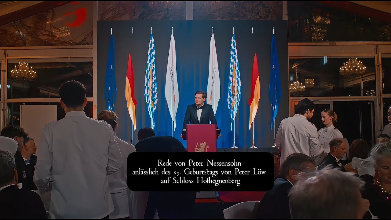 Rede von Peter Nessensohn auf Schloss Hofhegnenberg