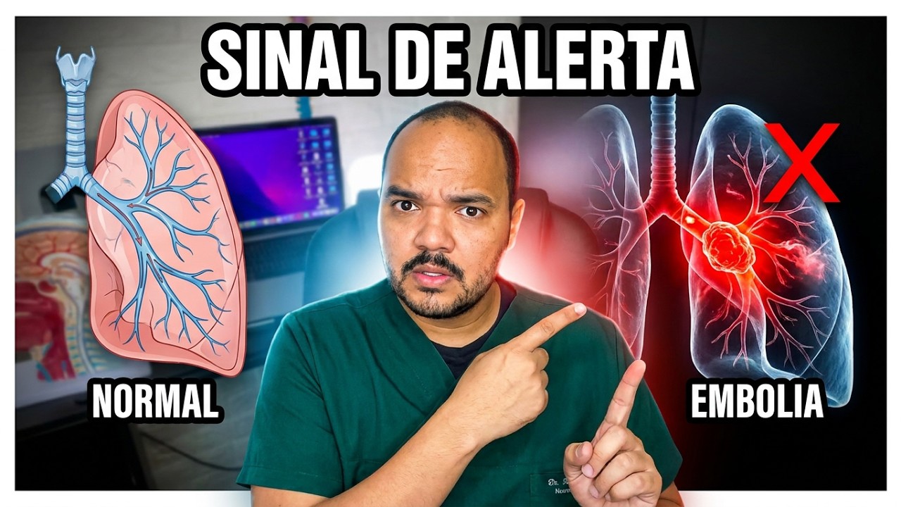 PRIMEIROS SINTOMAS DO TROMBOEMBOLISMO PULMONAR - EMBOLIA PULMONAR.