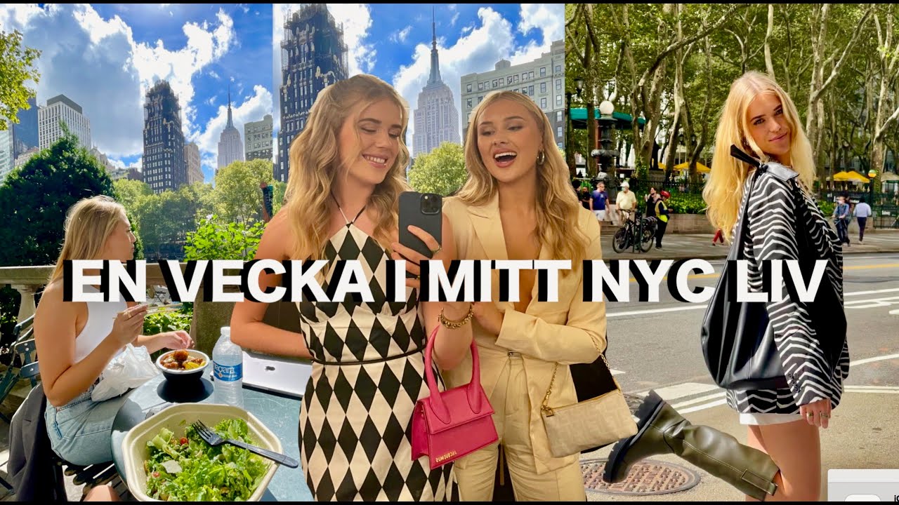EN VECKA I MITT NEW YORK LIV - shopping, fest