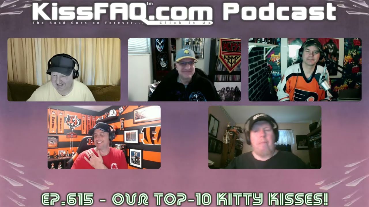 KissFAQ Podcast Ep.615 - Our Top-10 Kitty Kisses!