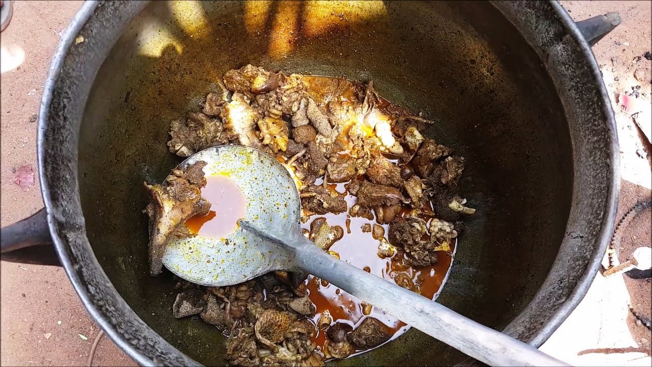 Eating Traditional Igbo Food in the Village | Flo Chinyere
