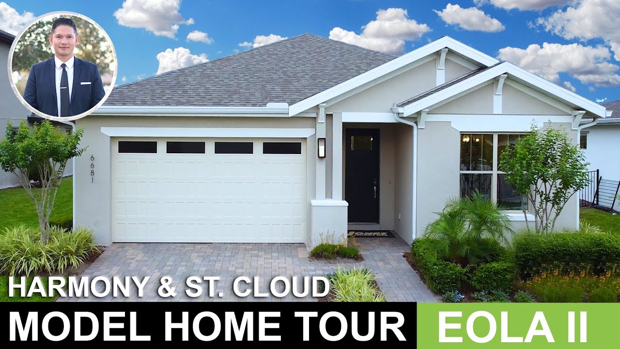Harmony & St. Cloud Model Tour | Eola II Floor Plan | One Story | Orlando Realtor | Move to Florida