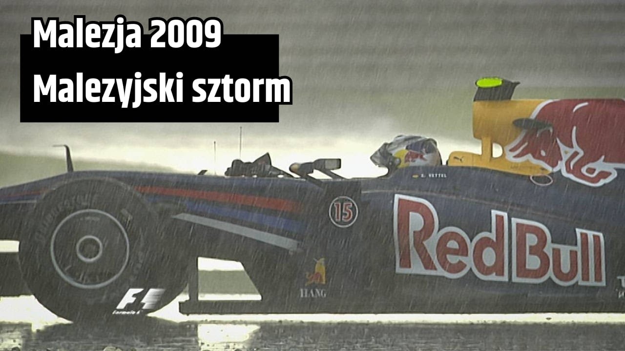Grand Prix Malezji 2009 - Sztorm na torze Sepang