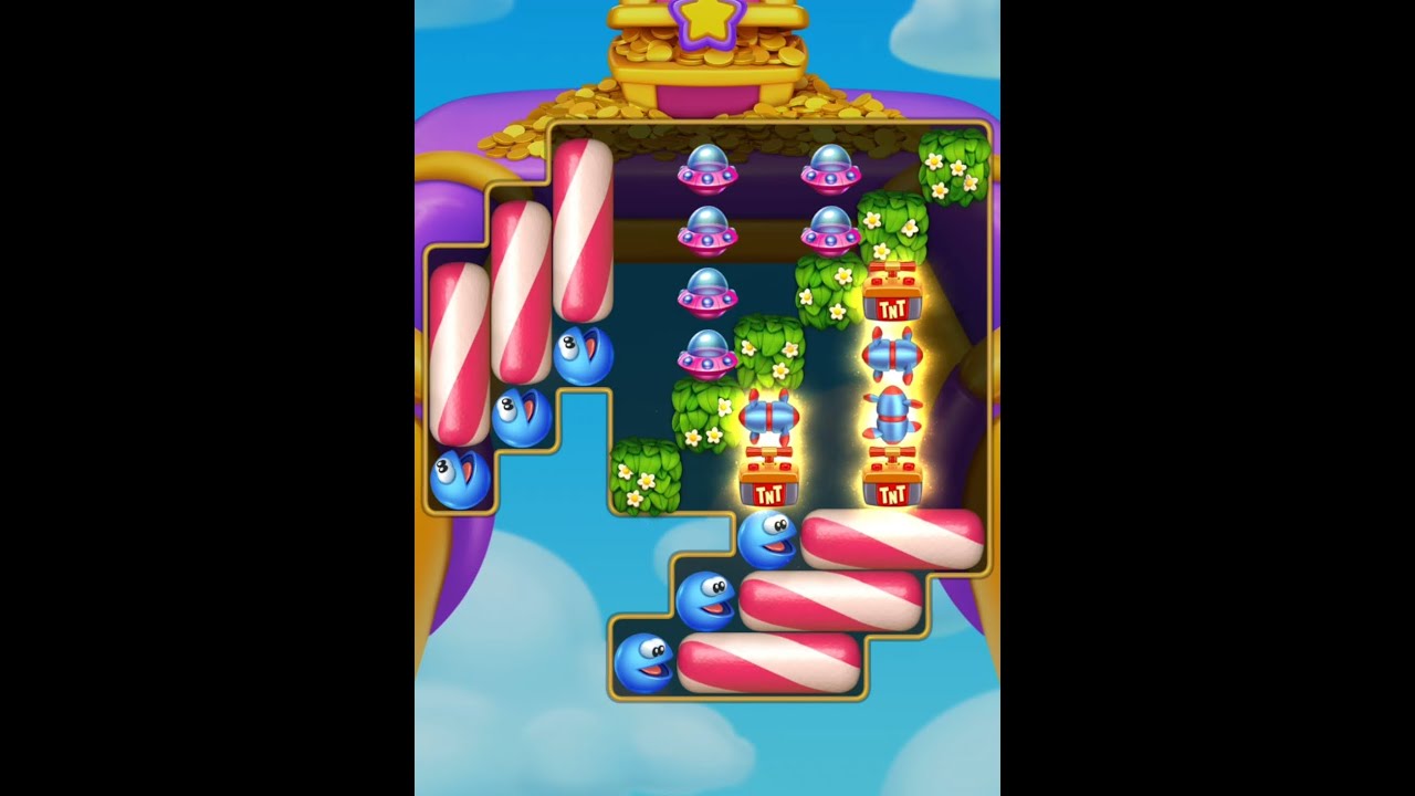 TOY BLAST: Gameplay 5621-5625 Walkthrought + Hoop Shop + Sky Path