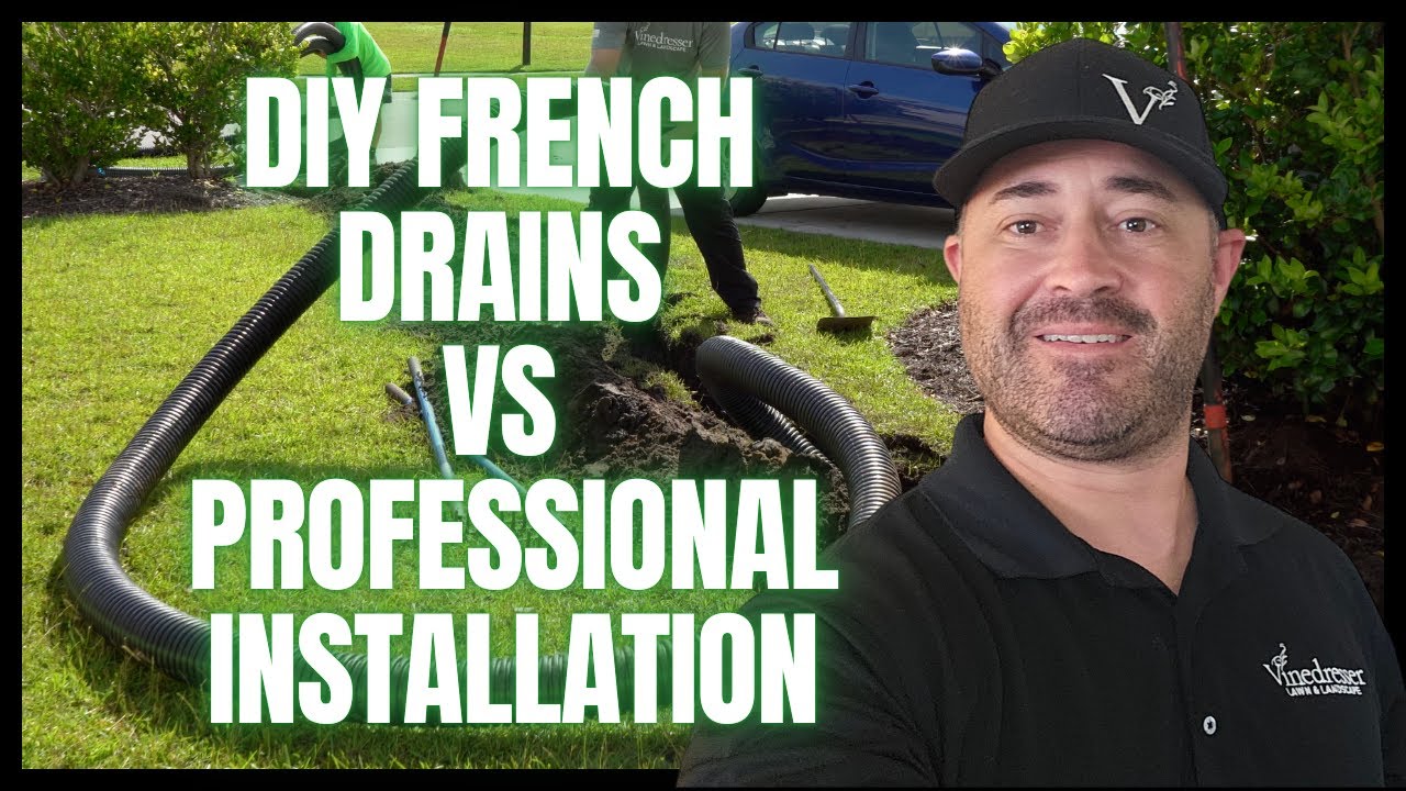 DIY French Drains vs Professional Installation: The Truth