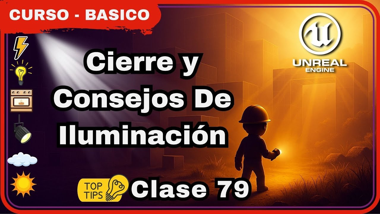 Clase 79 | Cierre y Consejos De Iluminación En Unreal Engine 5: Método Y Buenas Prácticas