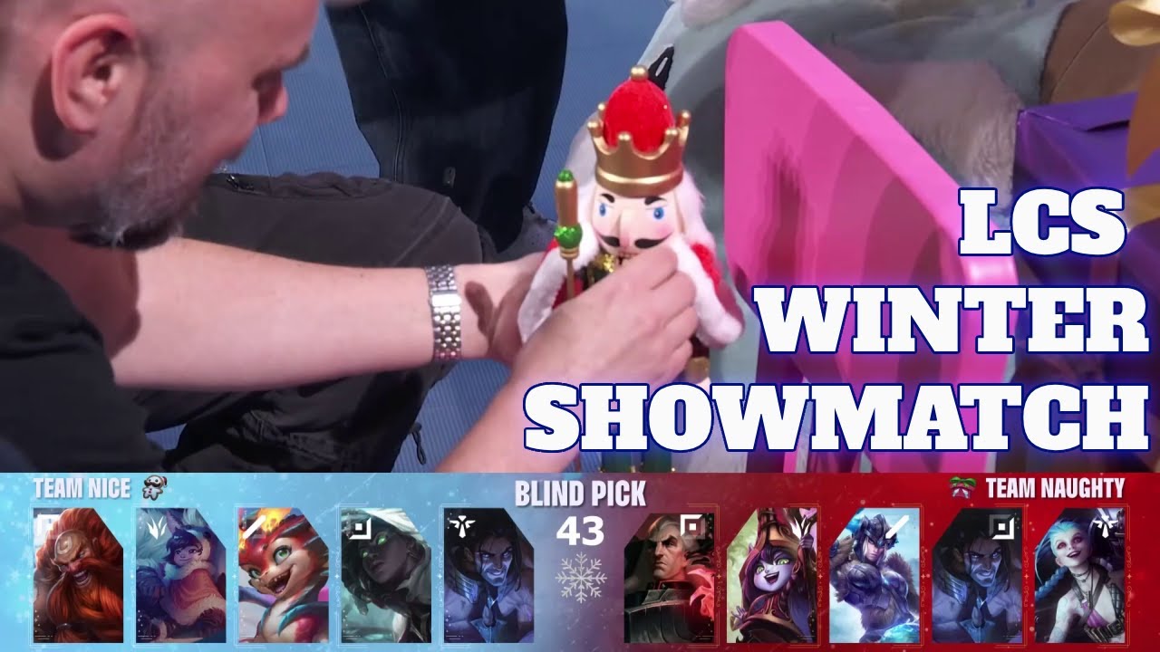 Team NICE vs Team NAUGHTY - LCS 2025 Winter Showcase Showmatch