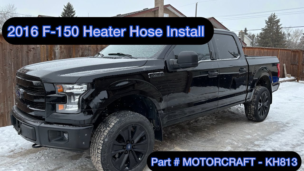 2015-2017 F150 Heater Hose - Motorcraft - KH813 Install Video