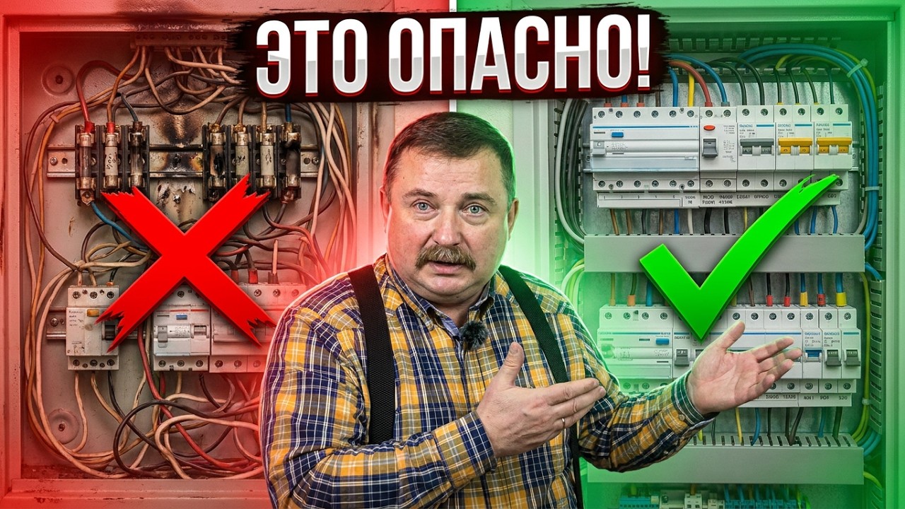 Доколе буду видеть электрощиты с неправильными УЗО?