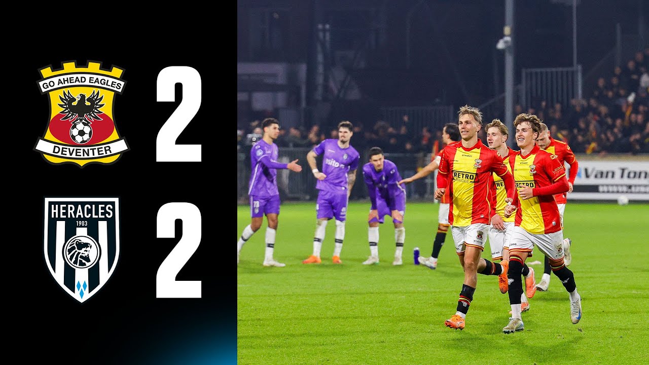 Go Ahead Eagles - Heracles Almelo | 14-01-2026 | Samenvatting