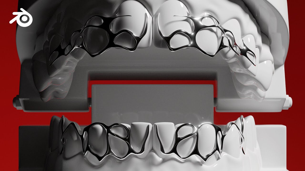 Blender ✛ Abstract Grillz  ✛ Timelapse