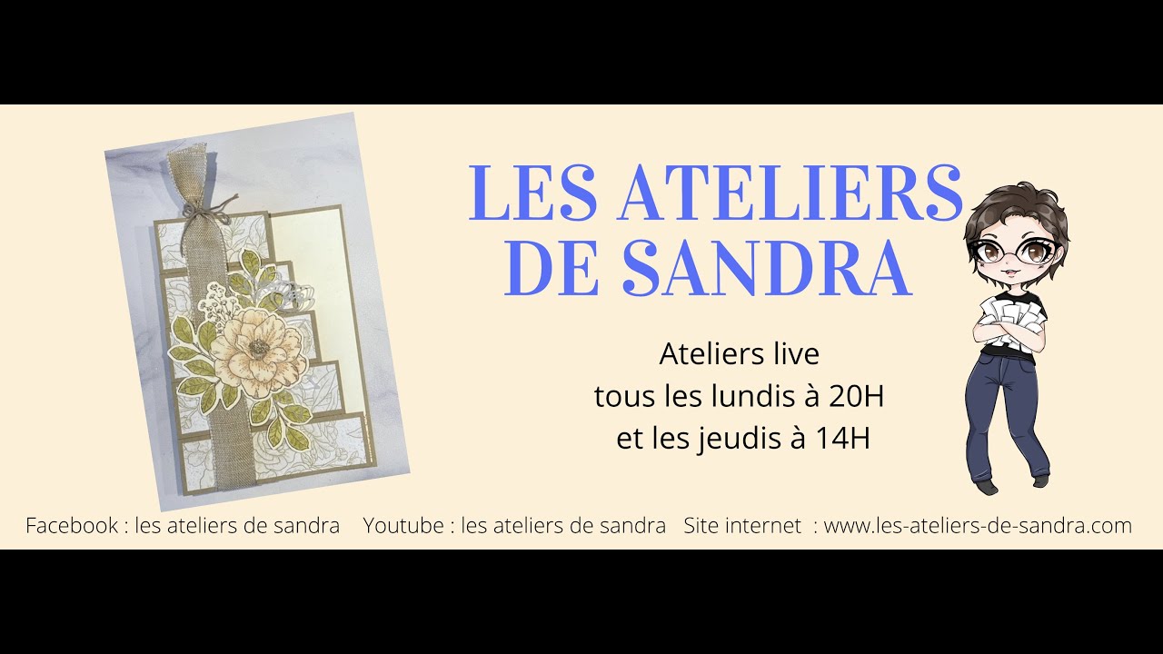 TUTO SCRAP Une carte originale