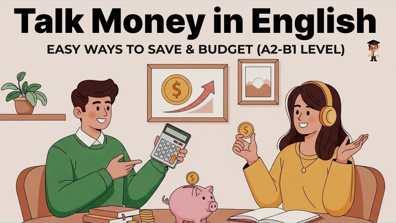 English Podcast for Beginners (A2&ndash;B1) | Let's Talk About Money 💰 Easy Ways to Save & Budget