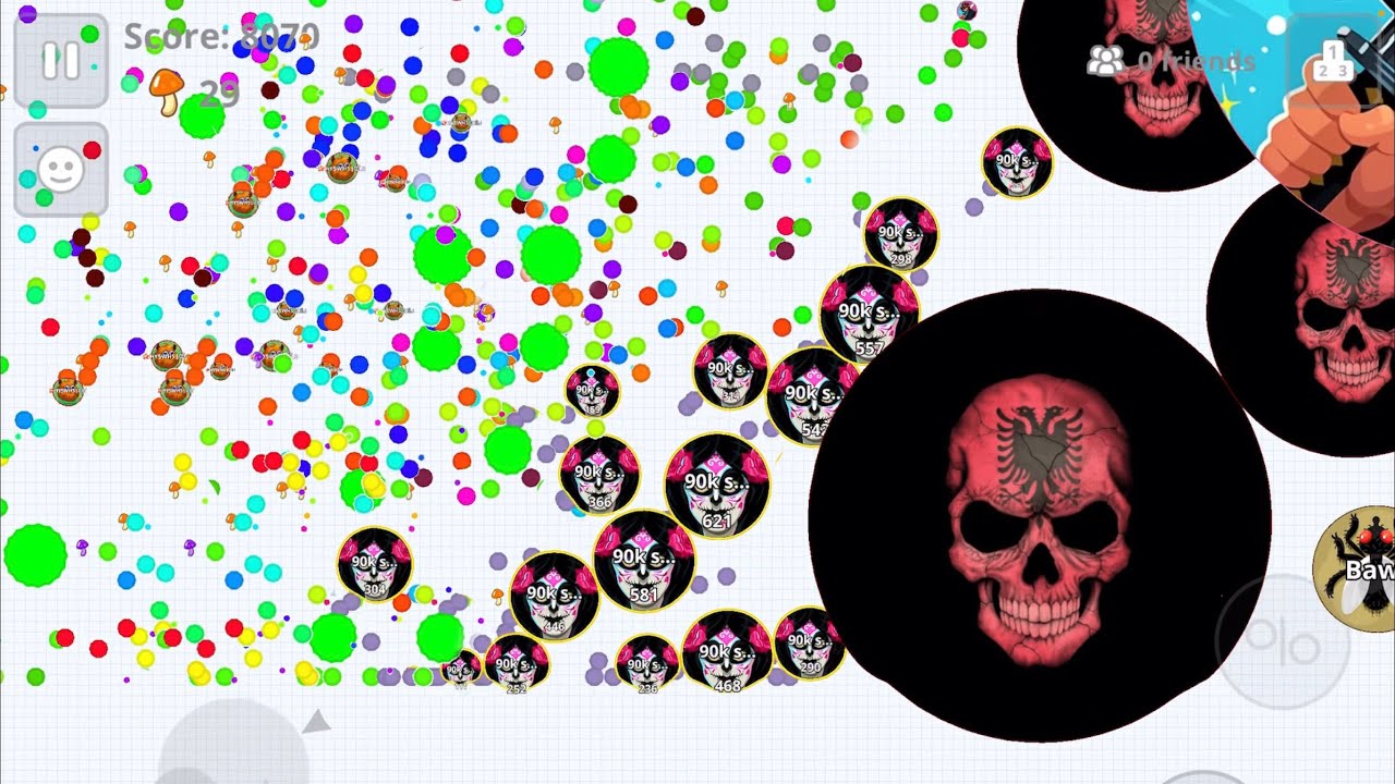 INFINITY MASS +99999999999🤯 (AGARIO MOBILE)
